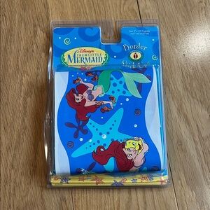 Disney Little Mermaid Stick Up Border
